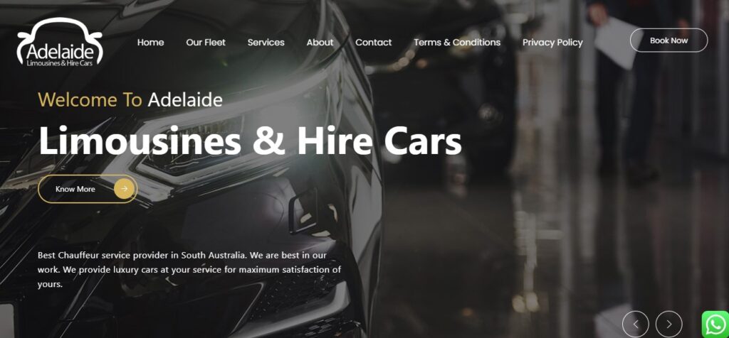 adelaide limousines & hire cars
