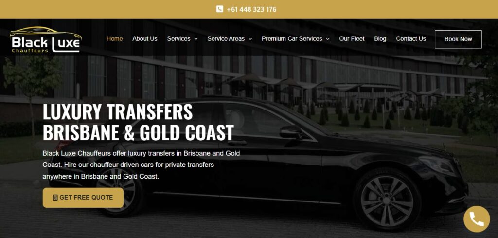 black luxe chauffeurs