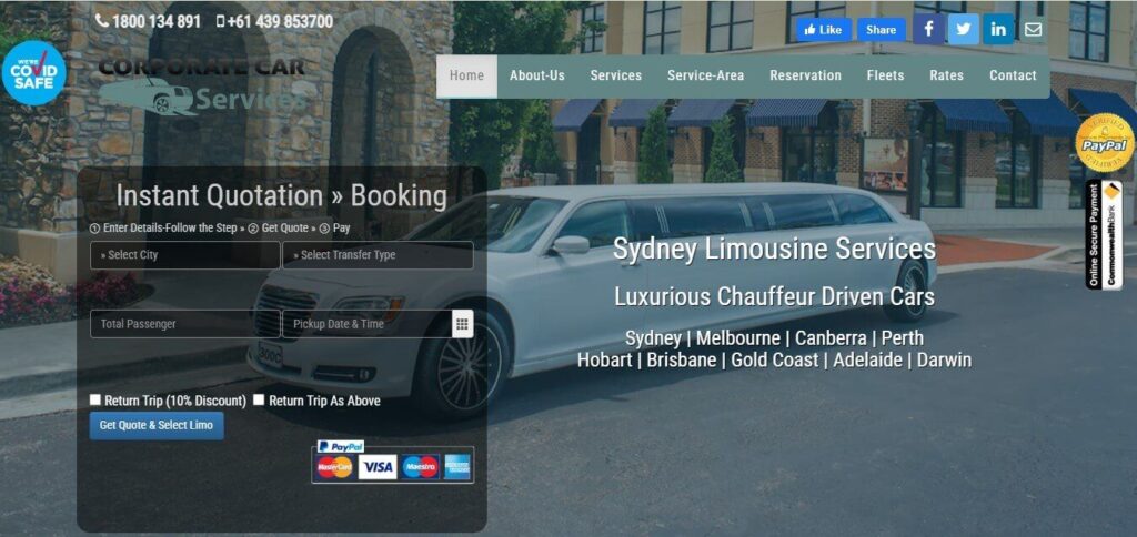 corporate car services
