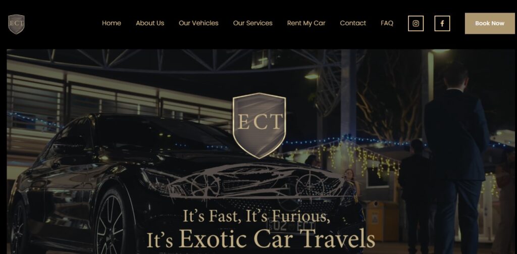 exotic car travels