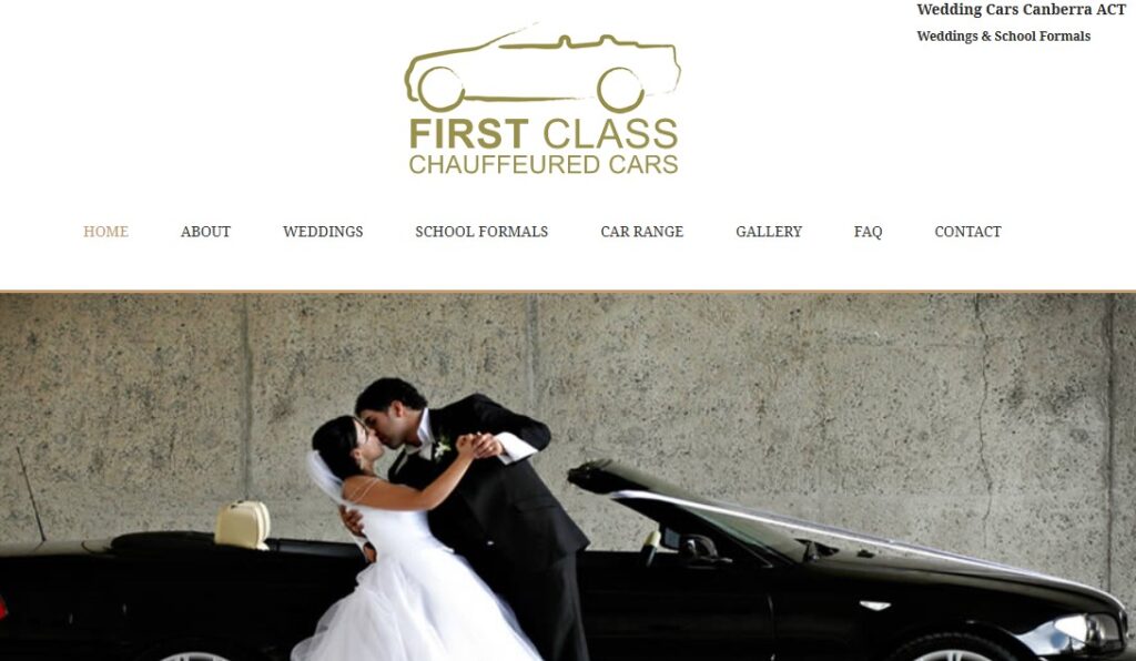 first class chauffeured cars