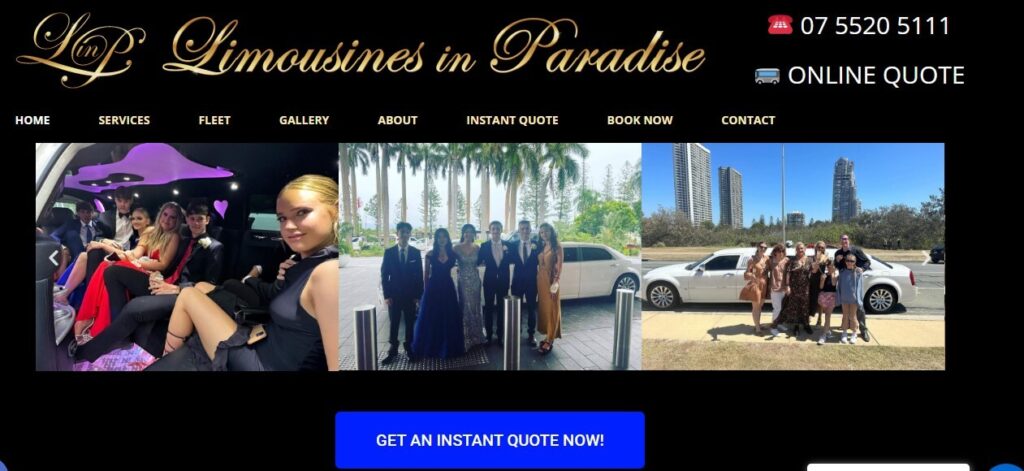 limousines in paradise
