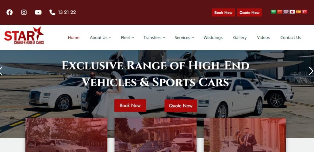 melbourne star chauffeured cars