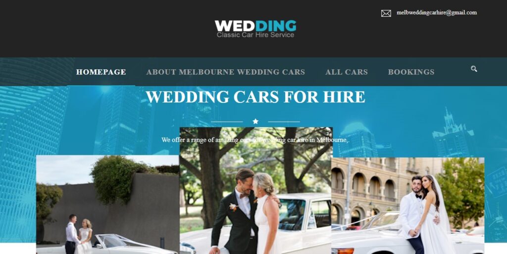 melbourne wedding cars hire