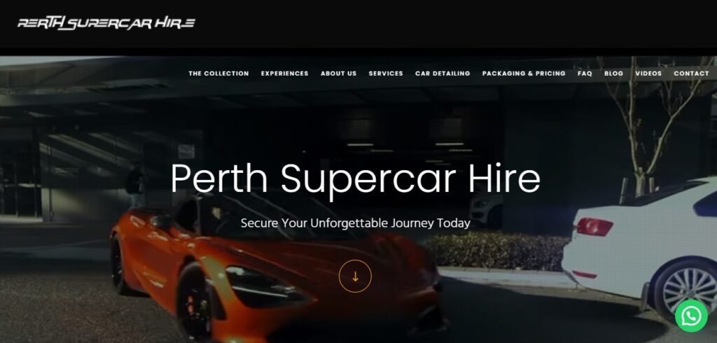 perth super car hire