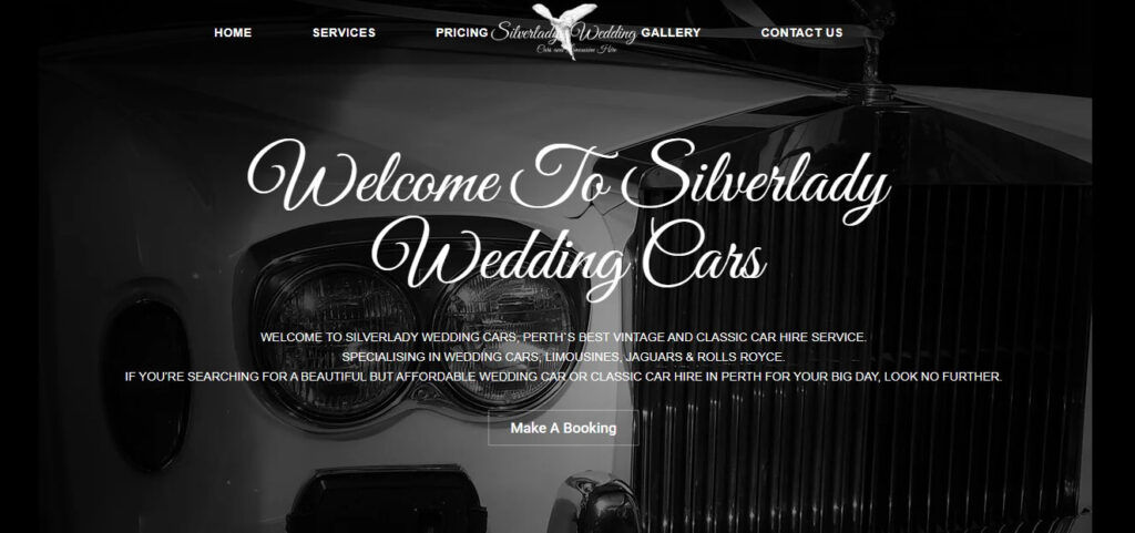 silverlady wedding car hire