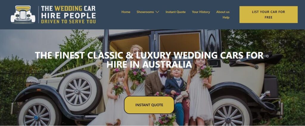 the wedding car hire people