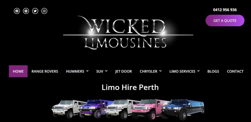 wicked limousines