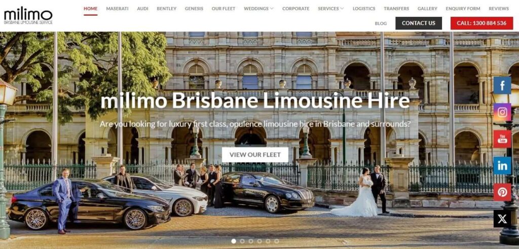 milimo brisbane limousine service